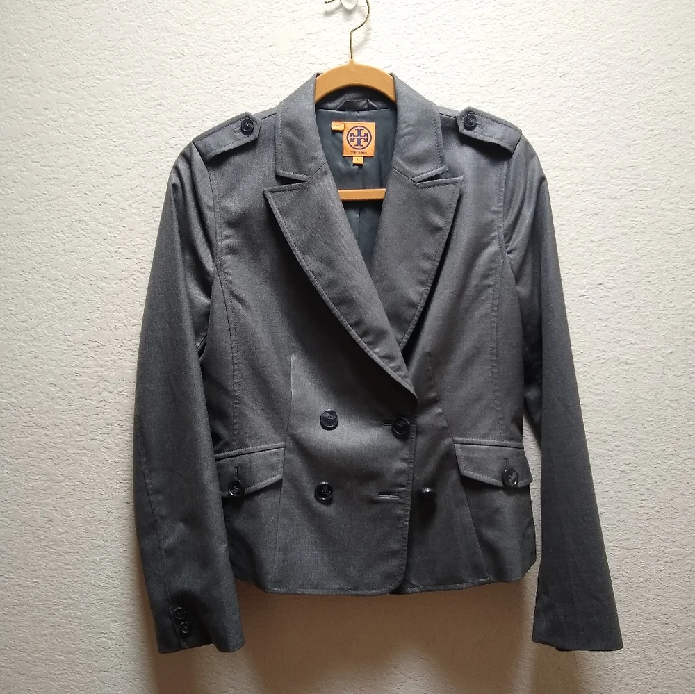 Tory Burch Double Breasted Blazer - Picture 3 of 8